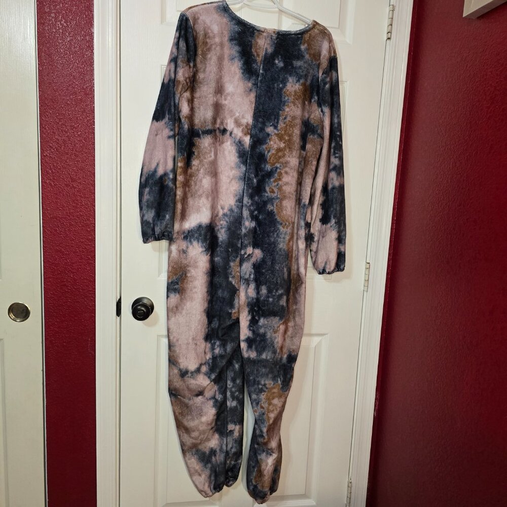 NATURAL LIFE Blue and Cream Pajamas for Ultimate Comfort - Picture 4 of 7